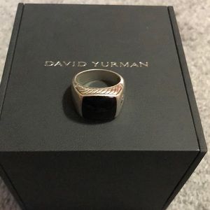David Yurman Black Onyx Ring